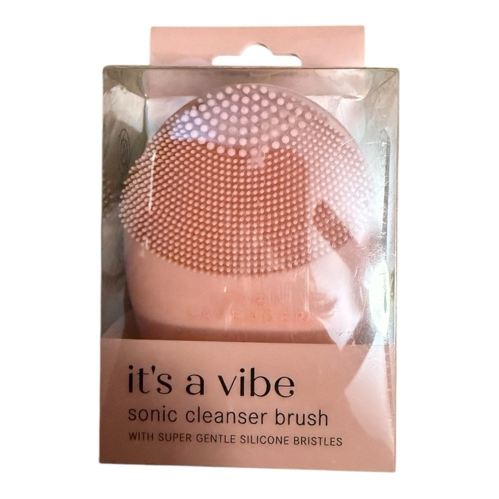 Peach Sonic Cleanser Brush